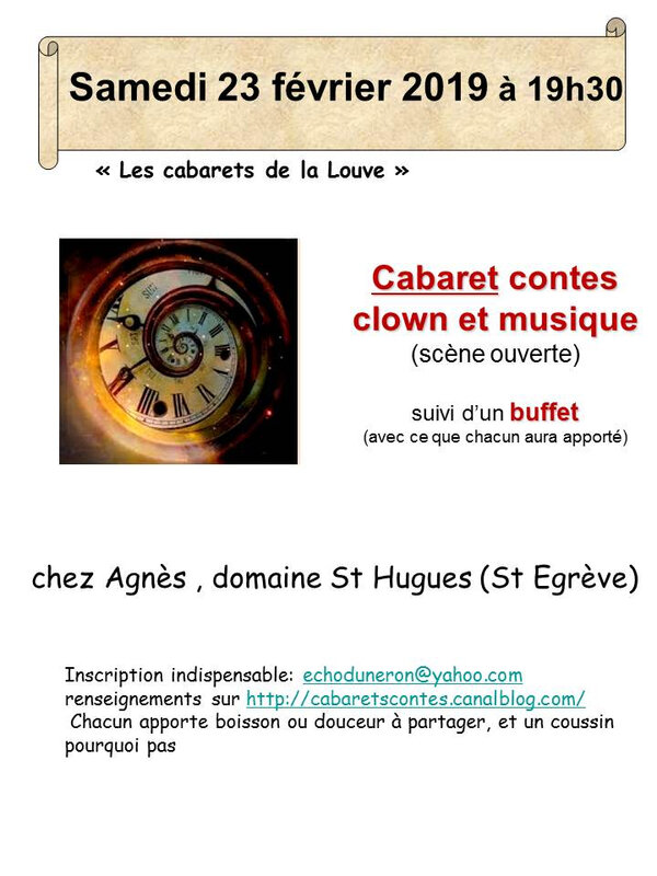 cabaret contes chansons décembre 2018