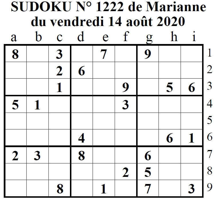 MarianeSUDOKU1222