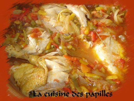 Poulet Basquaise, ou un retour aux sources recettes De retour de Mégantic