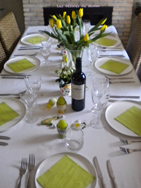 Ma table de Pâques Green Lemon 5