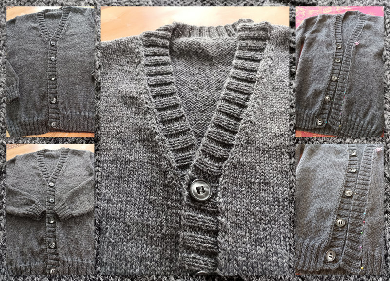 GILET GRIS HOMME MONTAGE