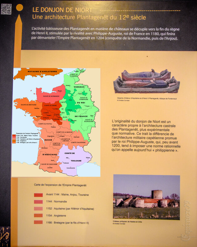 l'expansion de l'empire Plantagenêt - Donjon de Niort (3)