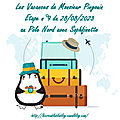 Vacances de Monsieur <b>Pingouin</b> - Etape #9 : le Pôle Nord par Sophfinette - Lift de carte