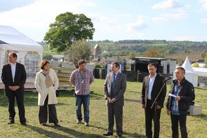 festival Papillons de nuit 2013 inauguration Patrice Hamelin Philippe Bas Franck Esnouf Claude Dulamon