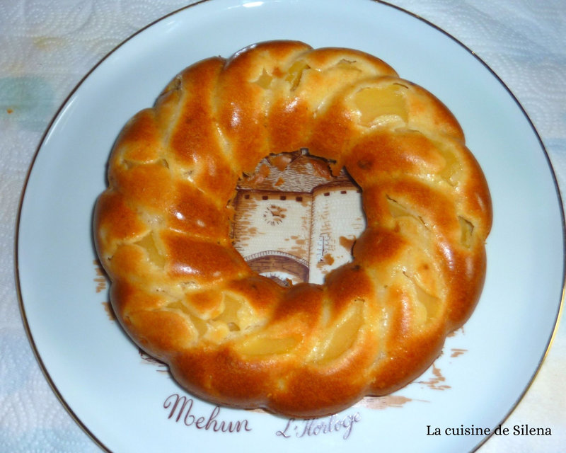 Gâteau au yaourt aux pommes(2)