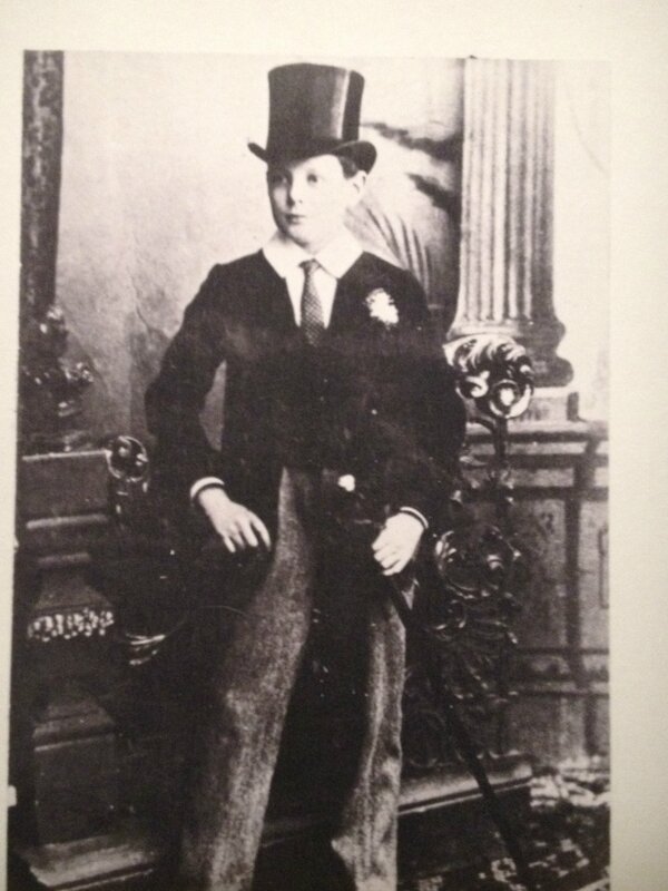 Winston Churchilll à Harrow School entre 1888 et 1892 - ©… Robin