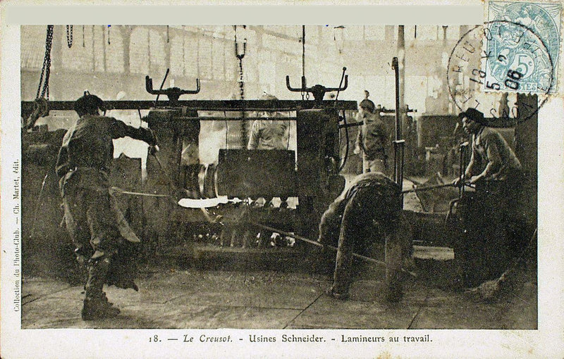 1921-12-12- Le Creusot Lamineur au Travail - archives_6FI_1452