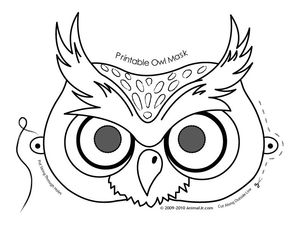 owl-mask-coloring-page