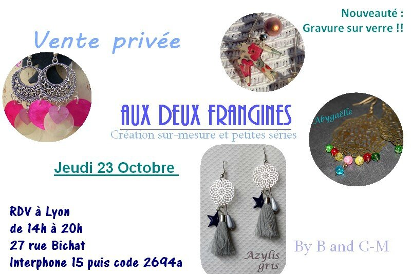 vente privée frangines Lyon octobre 2014