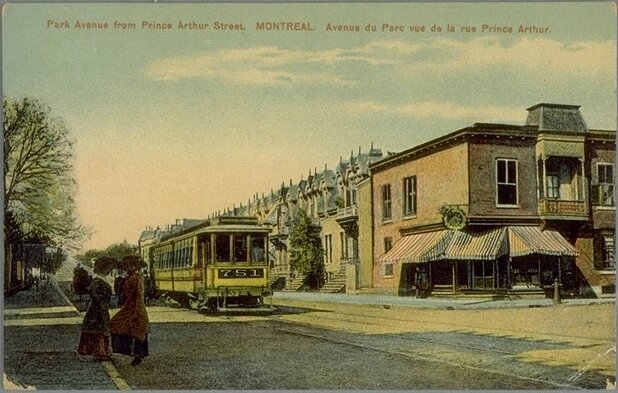 Park avenue et Prince Arthur BANQ copie crop