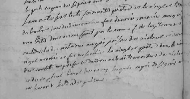 AUGUY Marie décès 1764 Les Crouzets dévorée par une bête
