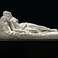 Christie's to offer a landmark rediscovery, <b>Antonio</b> <b>Canova</b>'s lost masterpiece 'Recumbent Magdalene'