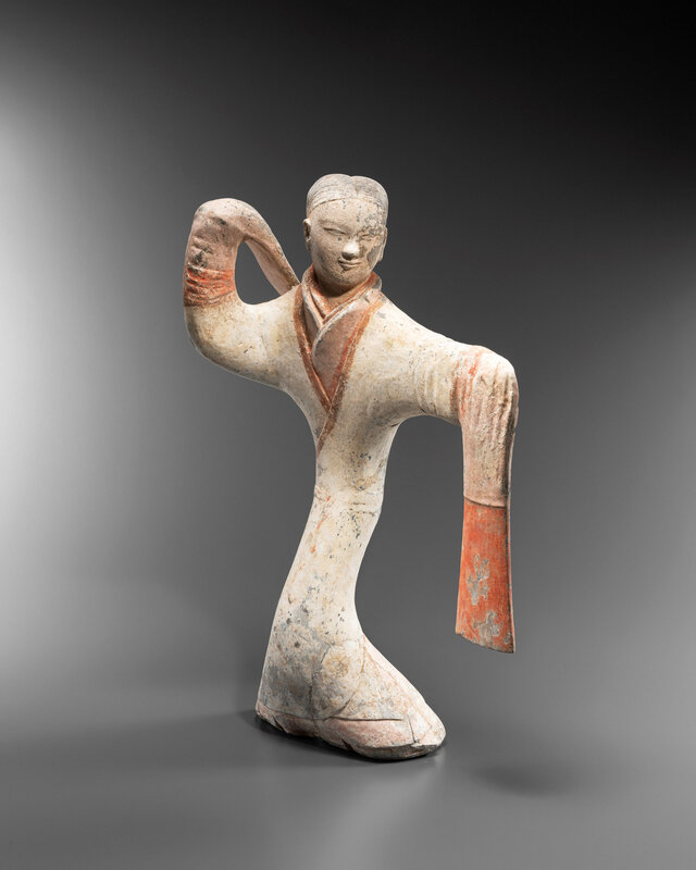 Dancer, China, Han Dynasty, 206 BC-220 AD