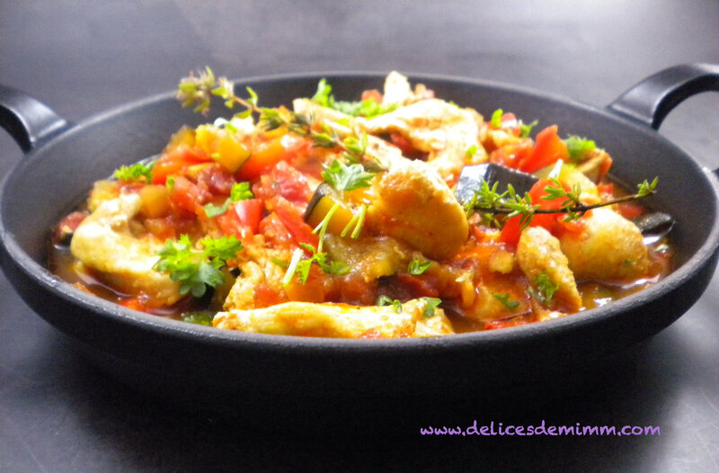 Aiguillettes de poulet aux légumes d’été 3