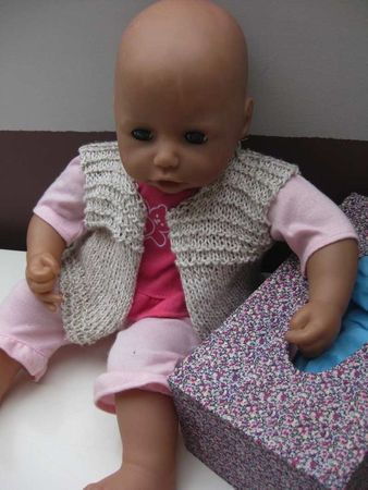 gilet sans manche bébé charlotte 000
