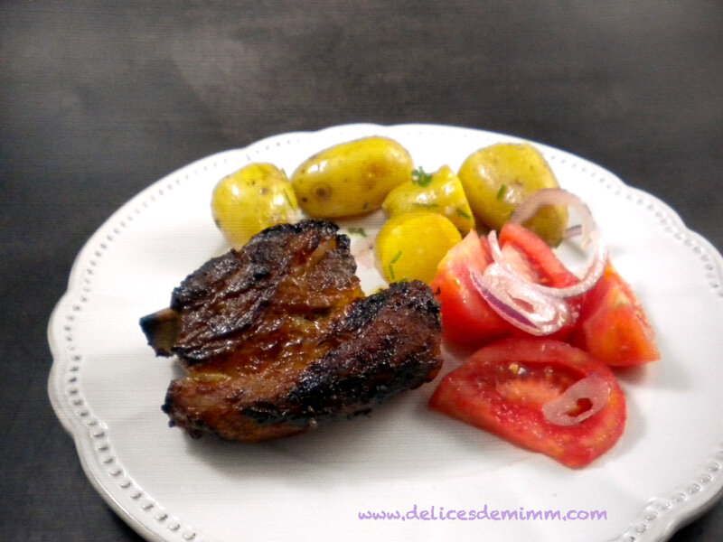 Spare ribs caramélisés au sirop d’érable