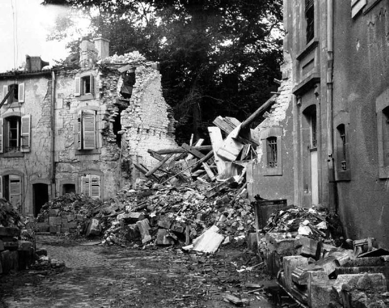 Ruines Verdun Rue Jacobins