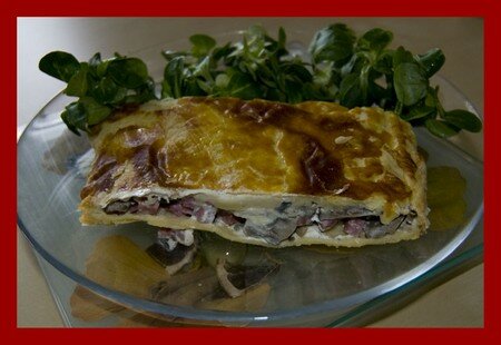 recettes entrees Petits champignons farcis au jambon et au boursin