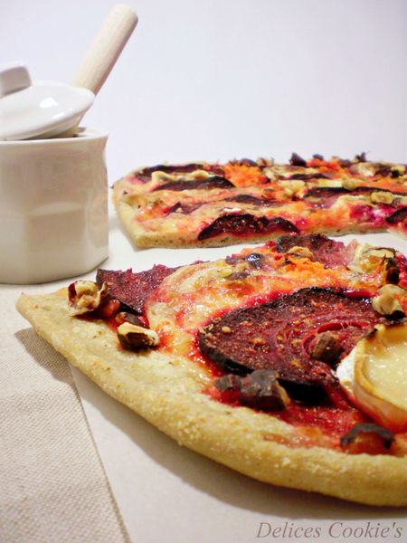 pizza legumes racines chevre 2