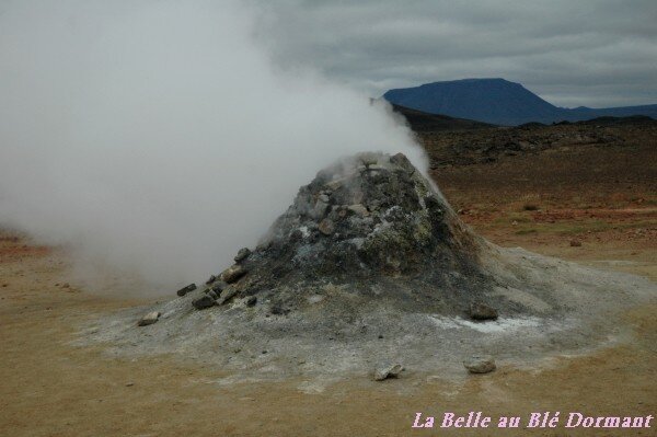 Le champ géothermique de Hverarönd (3).
