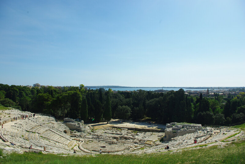 Théâtre grec, parco archeologico della Napolis