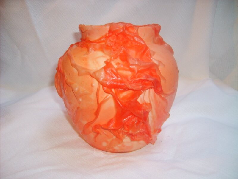 Vase orange pc PVP 35 €