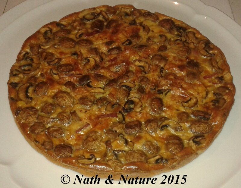 Clafoutis Bacon-Champignons 2