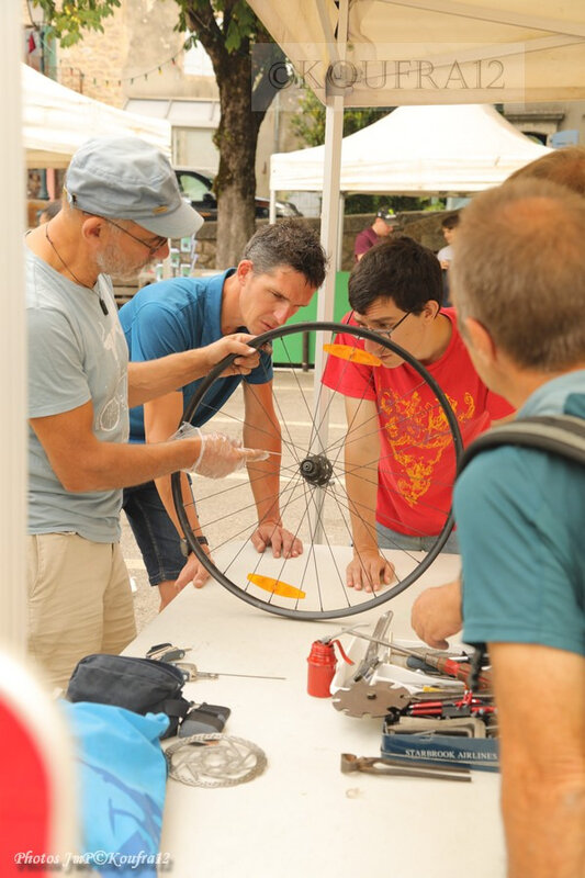 Photos JMP©Koufra 12 - Le Caylar - Festival - Réparation vélo - 26072019 - 0012