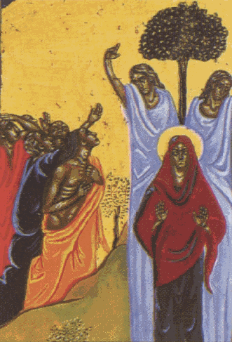 Douzième station: le retour de Jésus vers Dieu le Père