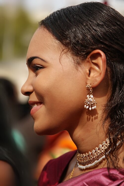 Profil et sourire encore...