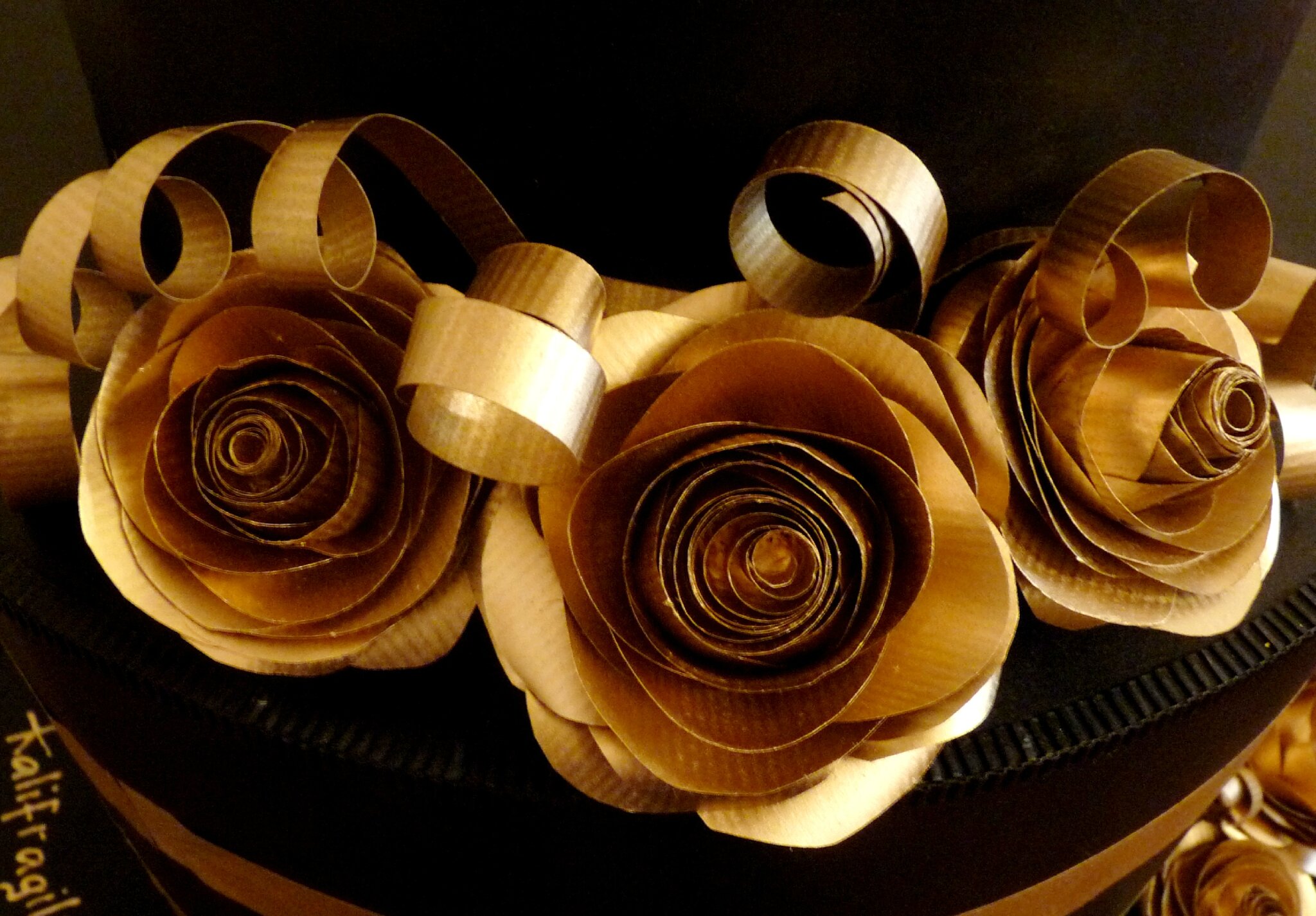 Détail roses or VIP