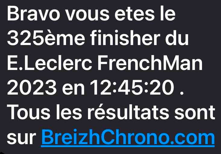 Résultats Fred