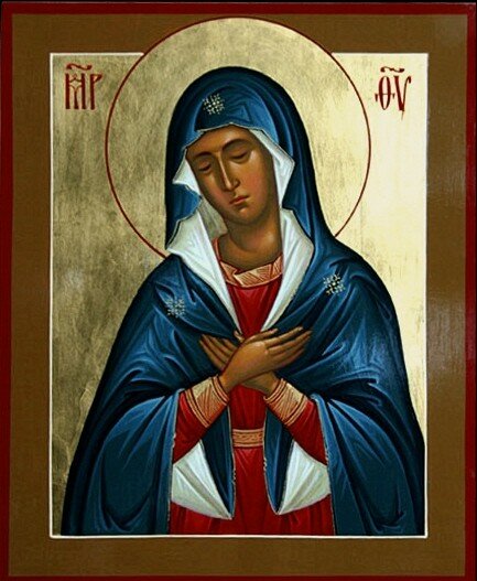 vierge douleurs