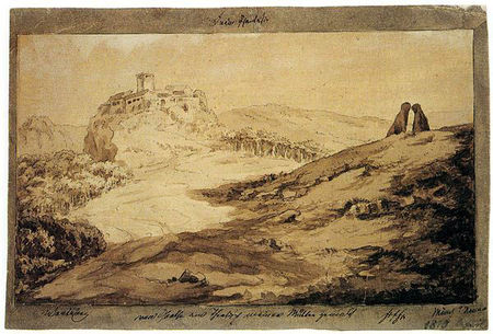 Johann_Wolfgang_Goethe__Wartburg_mit_M_nch_und_Nonne__14