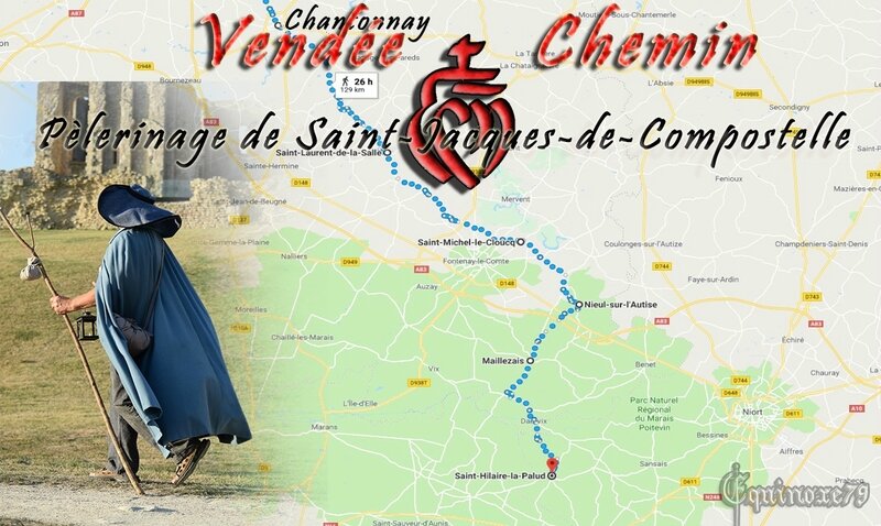 Chemin_Compostelle_Vendee_Plan_du_Trace-85_ Chantonnay- Nieul_ Maillezais