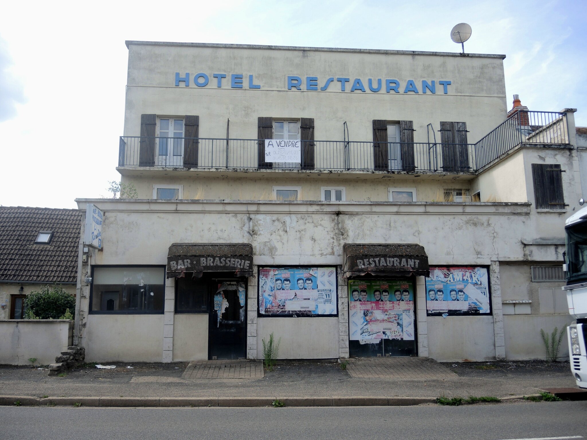 Moiry, ancien resto Nationale 7