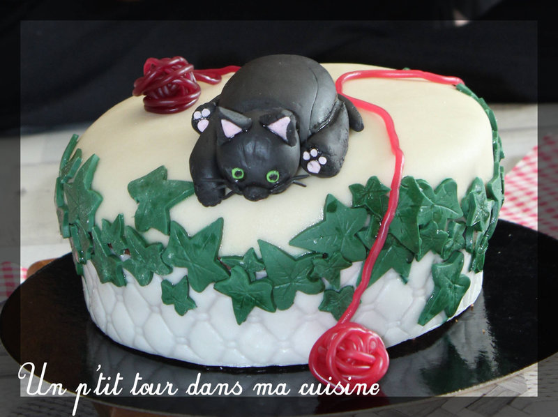 Gâteau chat2