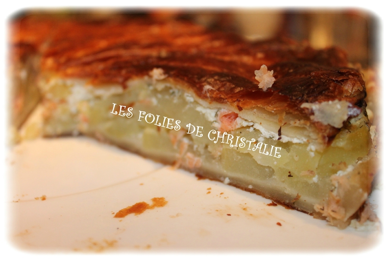 Tourte saumon 8
