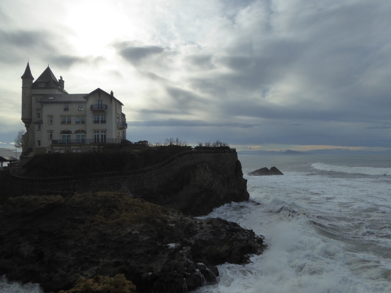Biarritz, Villa Belza et lumière d'hiver