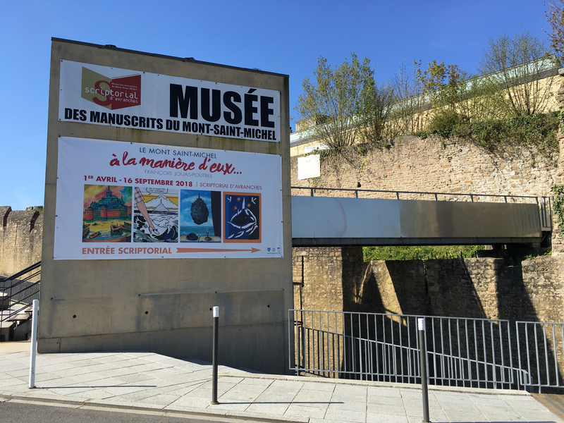 exposition-François Jouas Poutrel-musée-manuscrits-Scriptorial-Avranches-printemps-2018
