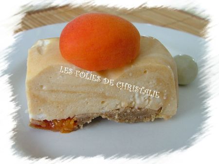 Entremets abricots 11