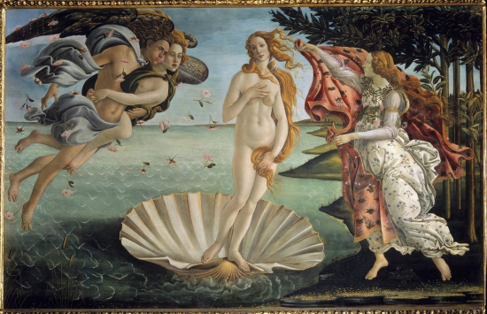 Sandro Botticelli, la Naissance de Vénus