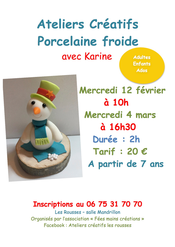 porcelaine froide copie