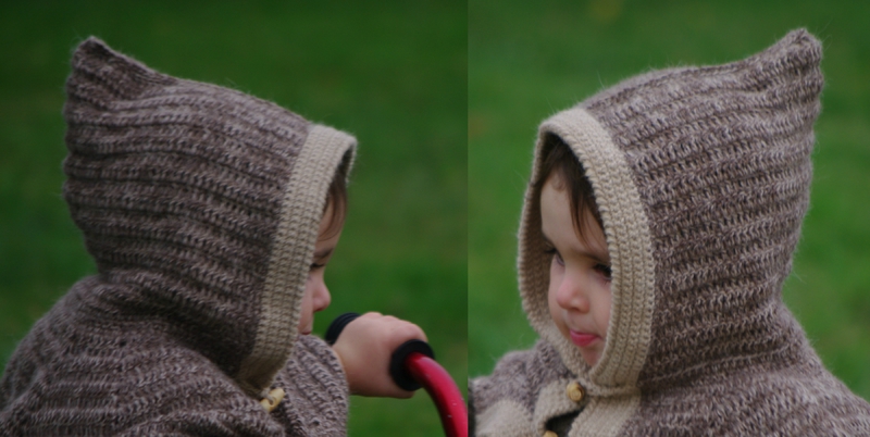 cape bébé au crochet