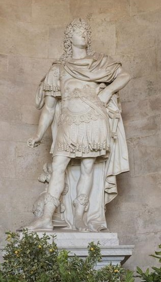 Statue de Louis XIV par Martin Desjardins (cliché photo.rmn.fr)