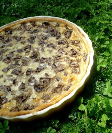 Quiche champignons