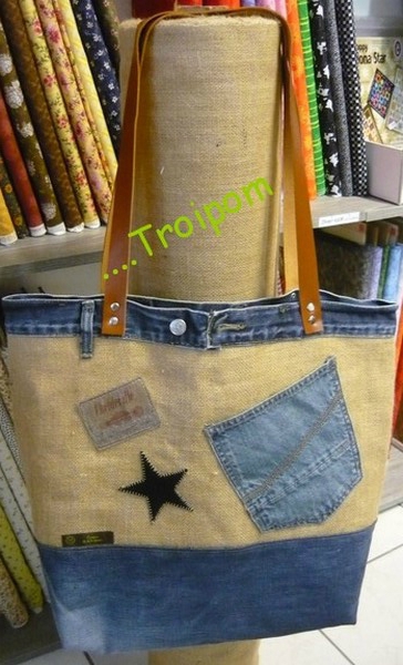 Patron pour faire un sac en toile de jute hot sale