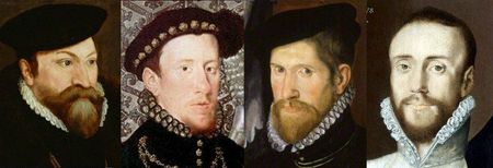 Portraits anglais de 1562 à 1565