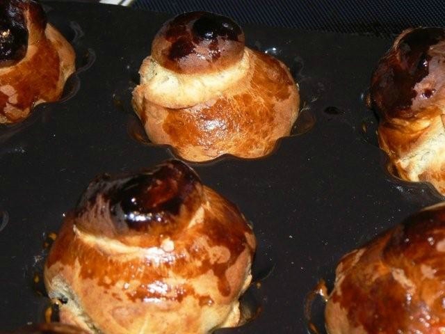 Briochettes cuites
