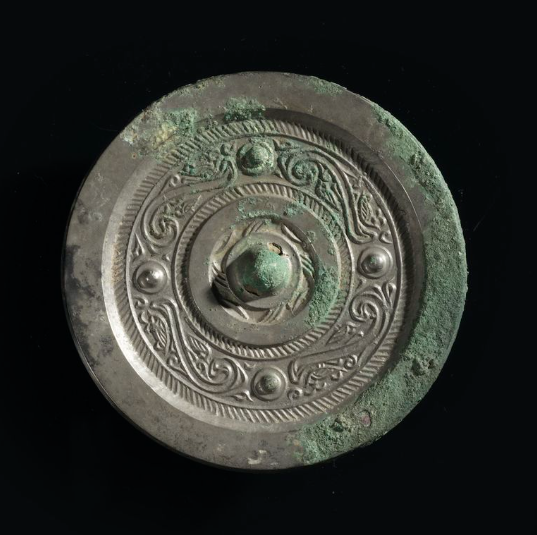 Miroir circulaire, Chine, Dynastie des Han occidentaux, 2°-1° siècles BCE